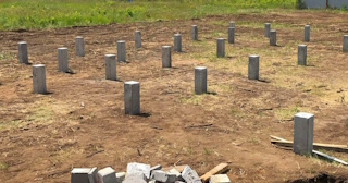 Фундамент на забивных жб сваях под ключ в Сочи - фундамент из забивных железобетонных свай цена от 3143 руб/м2